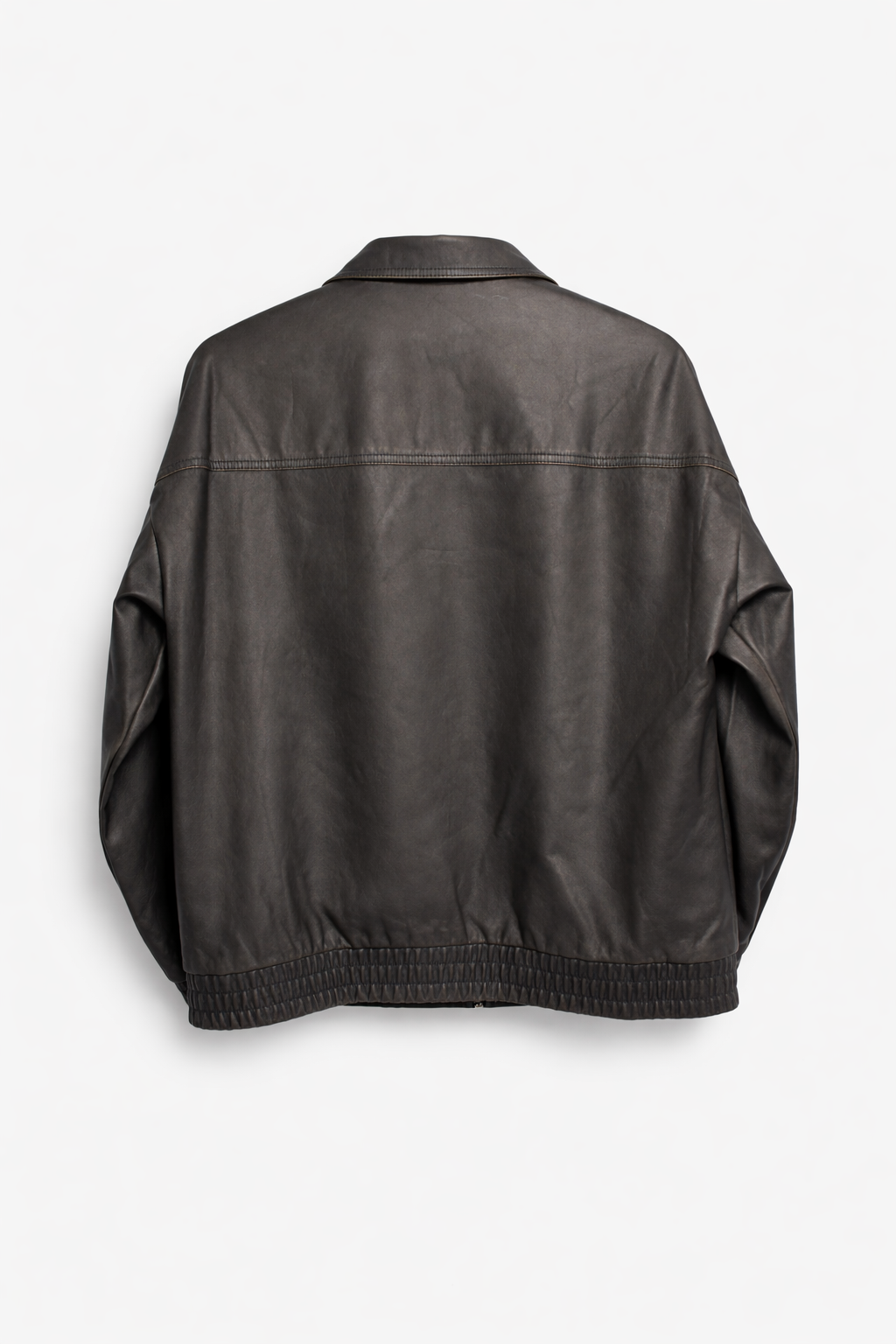 Oversized Leather Jacket