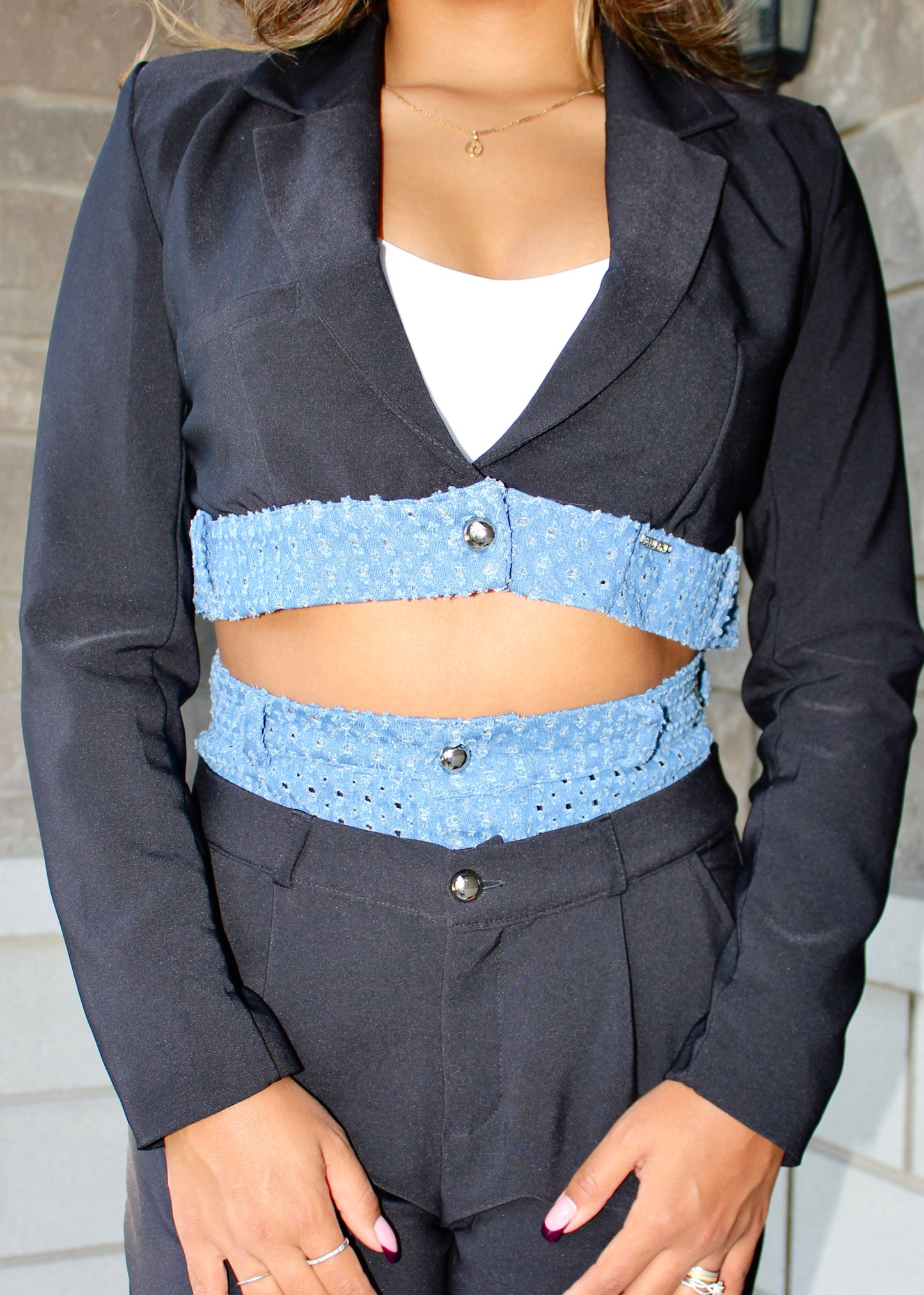 Elissa Structured Blazer.